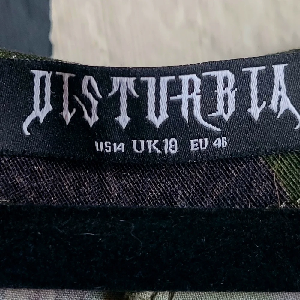 Disturbia Maleficium Printed Midi Dress - Picture 2 of 5